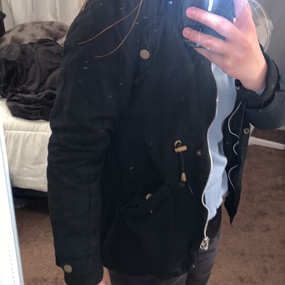 fur lined jacket - Picture 2 of 3